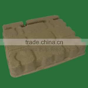Disposable Environmentally Friendly Molded Paper Pulp Packaging Thermoformed From Recycled A4 Paper Pulp thumbnail-5