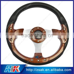 PU Colored Steering Wheel Universal Steering Wheel thumbnail-3