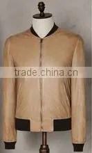 2014 New Fashion Customized Outdoor Leather Jacket Women thumbnail-1