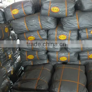 Cheap LDPE Tarpaulin Suppliers Waterproof Plastic Double Silver Tarpauline thumbnail-1