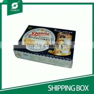 PE COATED FOOD INDUSTRY CARDBOARD FOOD SHIPPING BOX WITH COLOR PRINTING thumbnail-1