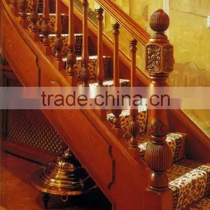 Red Oak Handrail Column Shape Roman Column Mould thumbnail-1