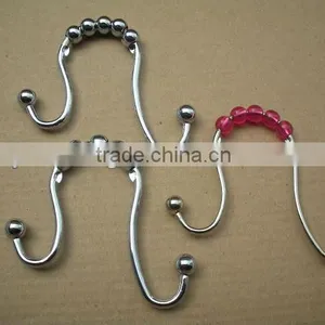 Iron Coated Chrome Curtain Hook for Window Decoration,tieback,holdback thumbnail-1