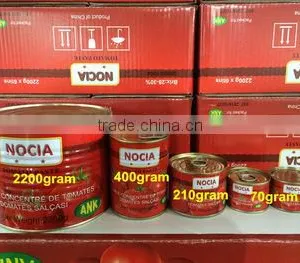 China Hot Sell Canned Tomato Paste 70g*100tins,food Tin Can Making Machine thumbnail-2