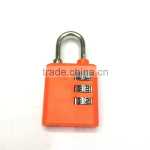 Factory Direct Wholesale Price High Quality Eletroplated Wheel TSA 3 Digit TSA Lock thumbnail-2