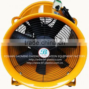 400mm Orange Hand Carrying Axial Ventilation Fan thumbnail-1