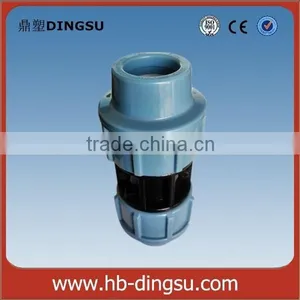 pp Compression Fittings Pn10 Coupling Pp/pe Fittings for Pipes Plastic Fittings Made in pp thumbnail-1