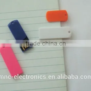 Colorful Mini Size Custom Logo Printing 4GB, 8GB, 16GB Paper Clip Usb Flash Drive Memory Stick Supplier's Choice thumbnail-4