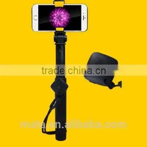 Mini Pocket Selfie Stick With Wired For Smartphone thumbnail-5