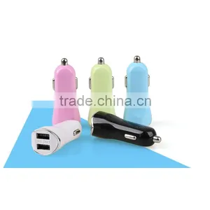 Promotional Mobile Phone Accessories Universal Dual Port USB Charger Car thumbnail-2