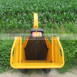 Petrol Wood Chipper Shredder thumbnail-4