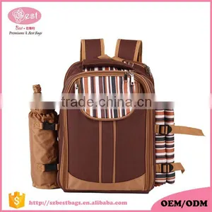 BEST Picnic Backpack Cooler Bag for 4 Persons thumbnail-5