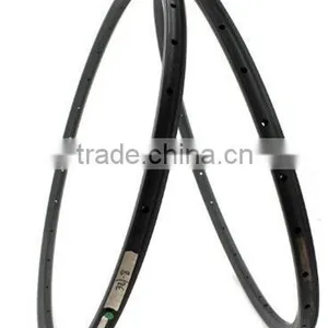 Hot Sale Light Carbon Clincher Rims 26er Mtb Bike Rims (Front 20H, Rear 24H) thumbnail-1