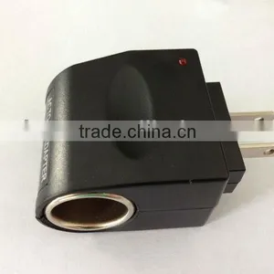 US Plug AC/DC Car Adapter Cigarette Charger For Power Socket thumbnail-1