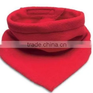 100% POLAR FLEECE TRIANGLE SCARF thumbnail-1