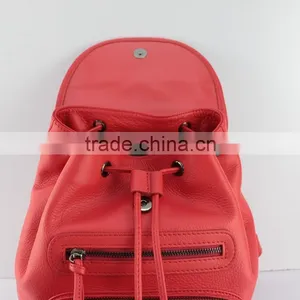 2016 New Design Backpack Soft Leather Backpack Unisex Leisure Backpack thumbnail-5