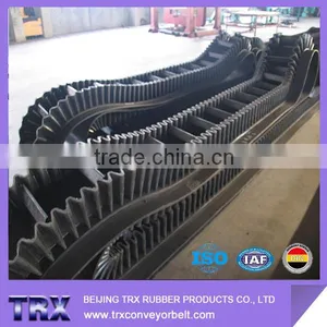 Sidewall Conveyor Belt,Elevator Conveyor Belt,Rubber Conveyor Belt thumbnail-1