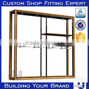 Customized Good Quality Fashionable Wooden Hanging Decorative Wall Shelf thumbnail-4