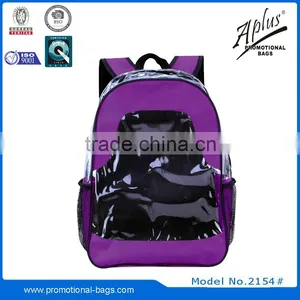 Promotional Unisex 2015 Trendy Transparent Backpack Bag Bags thumbnail-2