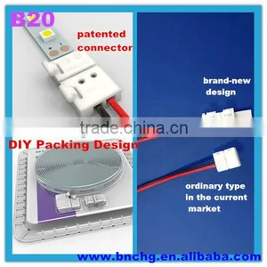 Patented LED Lightstrip Connector for 5050/3258 Light Strip 8.0mm thumbnail-3