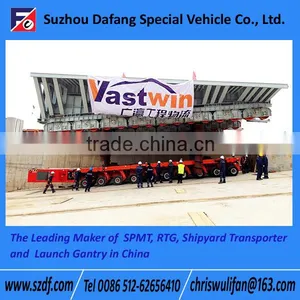SPMT Self-propelled Modular Transporter, Used Hydraulic Axle Trailers thumbnail-5