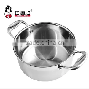 Food Grade Stainless Steel Sanding Finished Cooking Pot thumbnail-3
