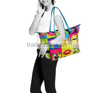 Nylon Zipper Document Bag Nylon Backpack Bags thumbnail-2