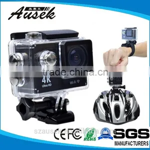 4K 30fps Action Camera Sport Cam Mini Vedio Camera 1080P Ultra HD 170 HD Wide Angle Fish-eye Lens thumbnail-1