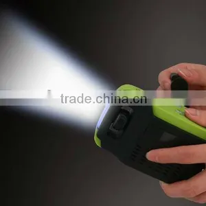 Hottest Selling Newest Design Popular Alarm Clock With Radio For Promotion Gift/Solar LED Flashlight/Phone Charger thumbnail-6