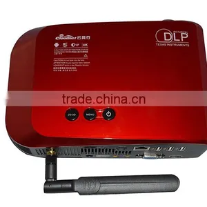 Android 4K Portable Projector 1GB RAM 8GB ROM Cheap Projector Mobile Phone 10000 Lumens Projector thumbnail-3