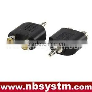 RCA Jack to 2x RCA Plug Adaptor, AV Adaptor thumbnail-1