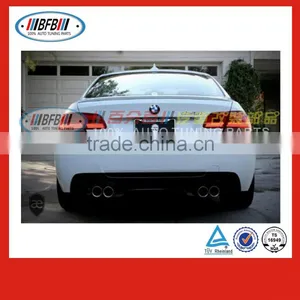 Auto Black Carbon Fiber 3 Series M3 Style E92 For Bmw Spoiler Lip Rear 2006-2012 thumbnail-2