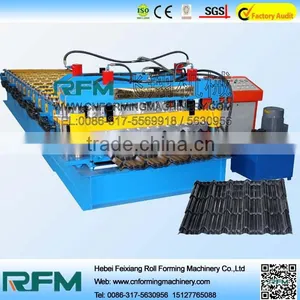 Glazed Tile Forming Machine, Glazed Roof Tile Steel Roll Forming Machine thumbnail-3