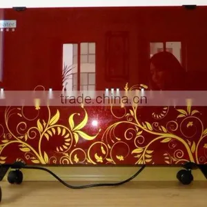 Wall Mounted Convector Heater Panel (Red) thumbnail-1