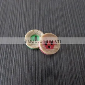 Special Technich Made Wooden Color Plastic Button thumbnail-1