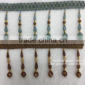 2015 New Design 13cm Long Crystal Curtain Lace, Shining Crystal, Accessories thumbnail-3