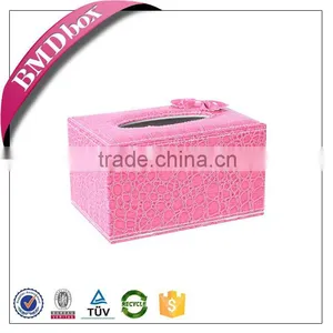 2016 New Design Leather Tissue Box Holder Wholesale thumbnail-1