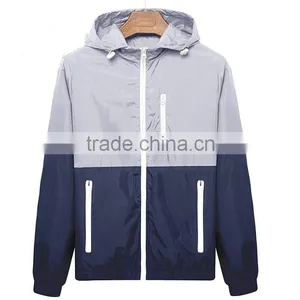 2016 Autumn New Men's Sports Jacket Outdoor Sportswear Men Fashion Thin Windbreaker Jacket Zipper Coats Outwear Men's Clothing thumbnail-4