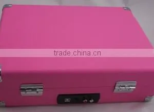 Rain Lane Classic Suitcase Style Record Player Turntable With Vinyl to USB SD thumbnail-5