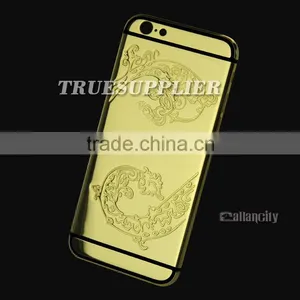 for Iphone 6 Plus 24k Gold Housing,new for Apple Iphone 6 Plus Gold Housing,for Apple Iphone 6 Plus Housing Gold Color thumbnail-2