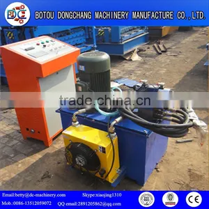 CNC Trapezoidal Profile Color Steel Roof Panel Single Cold Roll Forming Machine thumbnail-6