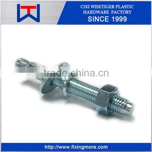 Steel Wedge Anchor / Through Bolt / Zine Plated Anchor in China Ningbo thumbnail-1