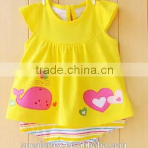 Baby Girls Summer Sleeveless Embroidered Fluffy TuTu Skirt thumbnail-2