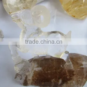 Hot Sell Unique Gemstonestone Animals Sculpture Handicraft Carving Tiger Lion Horse thumbnail-5