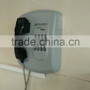 Emergency Telephone Loud Speaking Weatherproof Phone for Heavy Dust Area KNZD-04 Auto-dial Emergency Telephone thumbnail-6