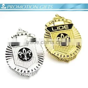 2015 High Quality Logo Custom Metal Pin Badge Made in China thumbnail-3