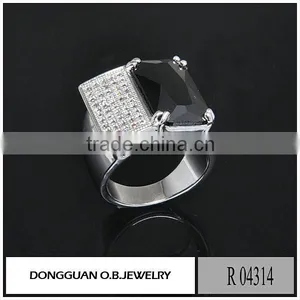 Fashionable 925 Sterling Silver Ring Jewelry, Big Size Zircon Jewelry thumbnail-5