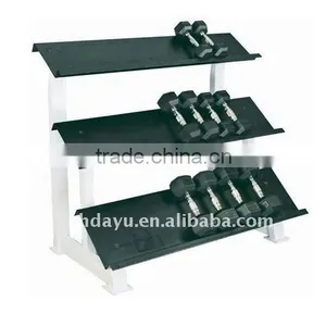 3 Layers Hex Head Dumbbell Rack thumbnail-1