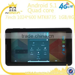 Low Cost 7 Mobile Tablet pc Android 5.1 Quad Core 4G Lte Made in China thumbnail-2