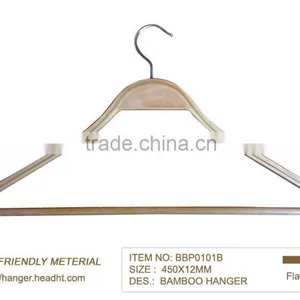 These HEAD Eco Bamboo, Bamboo Laminated Hangers With Clips, Children Hangers thumbnail-2
